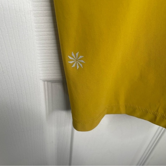 Athleta Ultimate Train Racerback Tank in Mustard Yellow Gorpcore Athleisure 2X - Picture 5 of 10